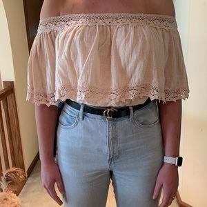 Surf Gypsy off the shoulder shirt